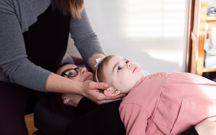 Traitement chiropratique enfant pédiatrique